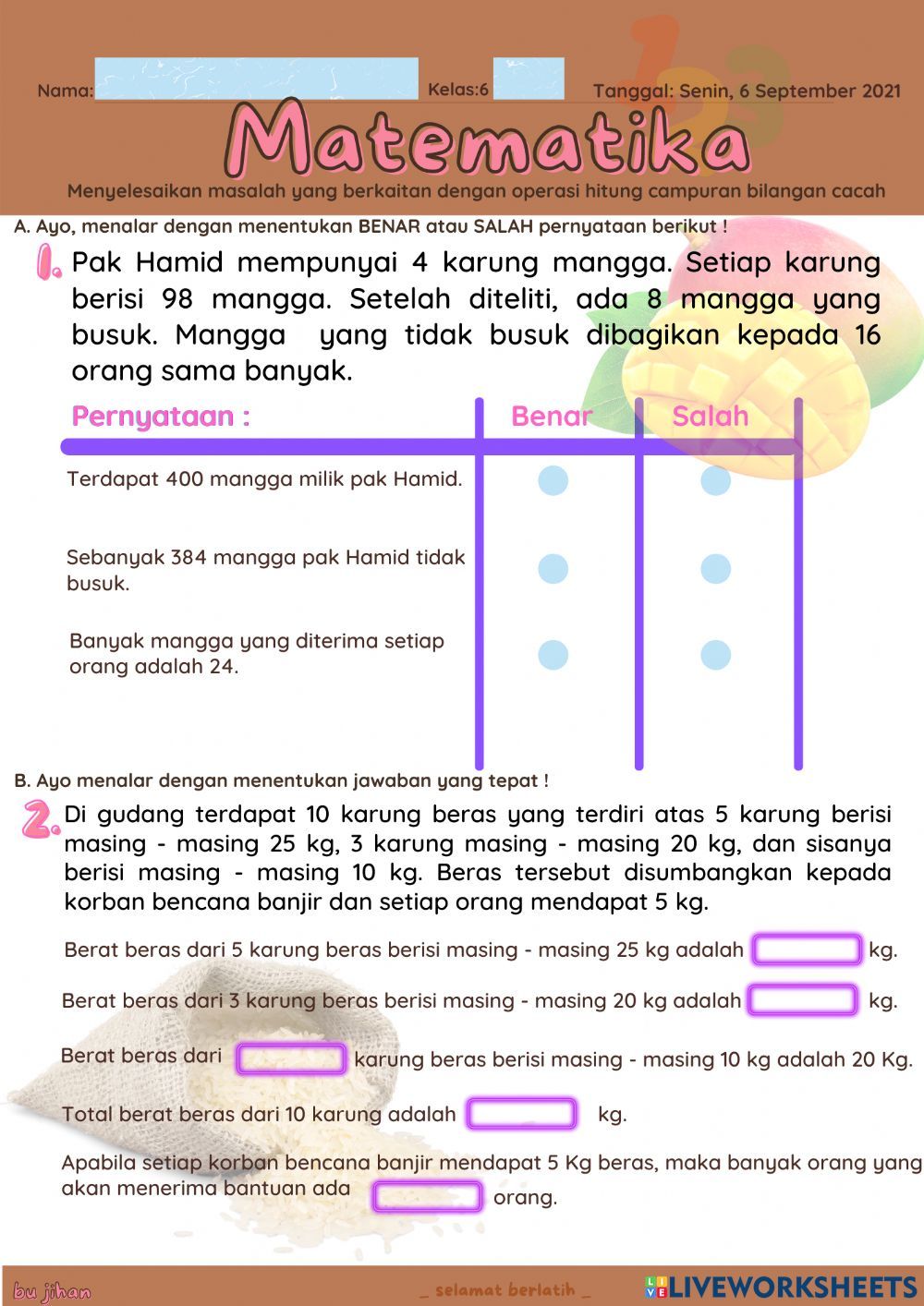 Soal Operasi Hitung Bilangan Cacah Dalchaebi Soal Operasi Hitung Bilangan Cacah Dalchaebi