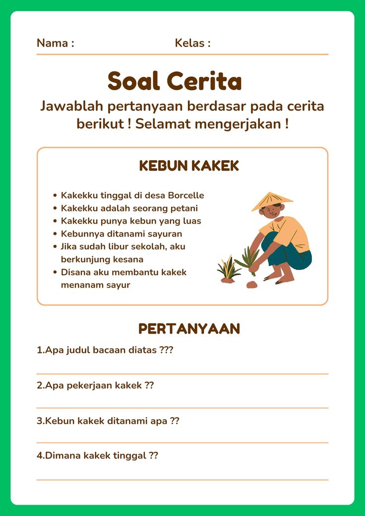 7 Rahasia Melatih Literasi Siswa Lewat Soal Cerita Bahasa Indonesia Kelas 3 SD yang Seru