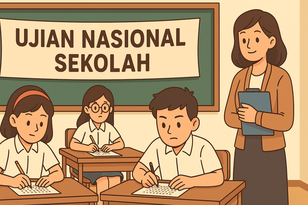 Ujian Nasional Sekolah Realitas Tantangan dan Dampaknya Inca School