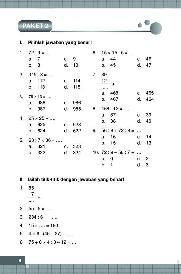 7 Rahasia Nilai Tinggi Belajar Soal Matematika Tema 6 Kelas 3 yang Jarang Orang Tahu