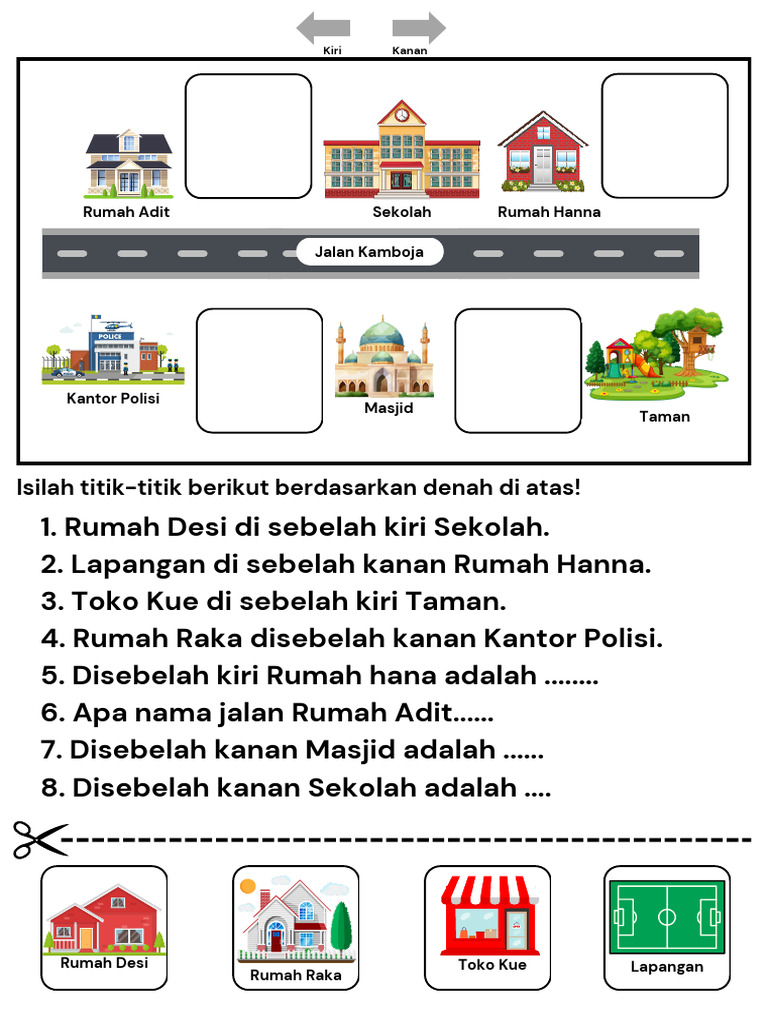 Denah Rumah dan Lokasi Sekitar PDF