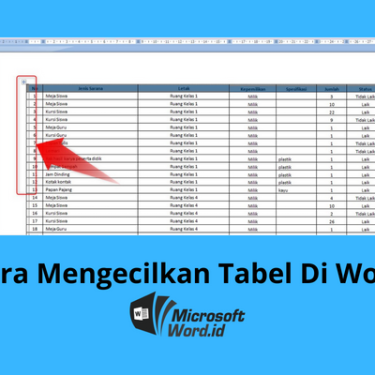 5 Cara Memperkecil Tabel di Word, Ternyata Semudah Ini
