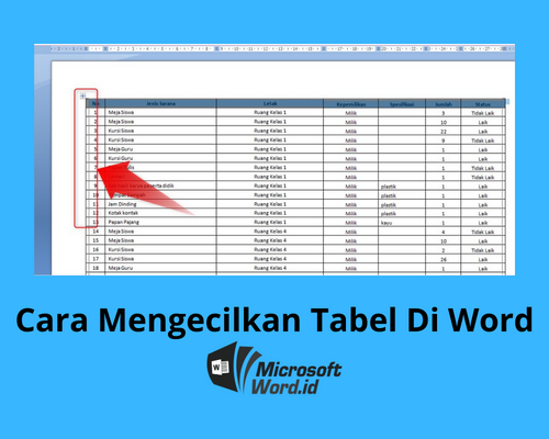 5 Cara Memperkecil Tabel di Word, Ternyata Semudah Ini