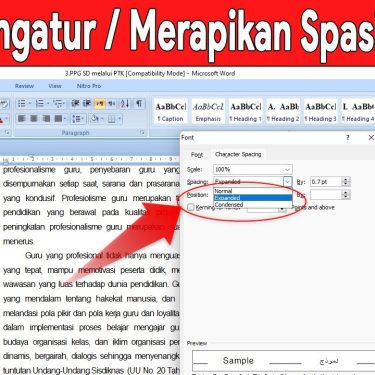 Akhirnya Terselesaikan! Cara Mengatur Spasi Antar Kata yang Berantakan di Word 2010