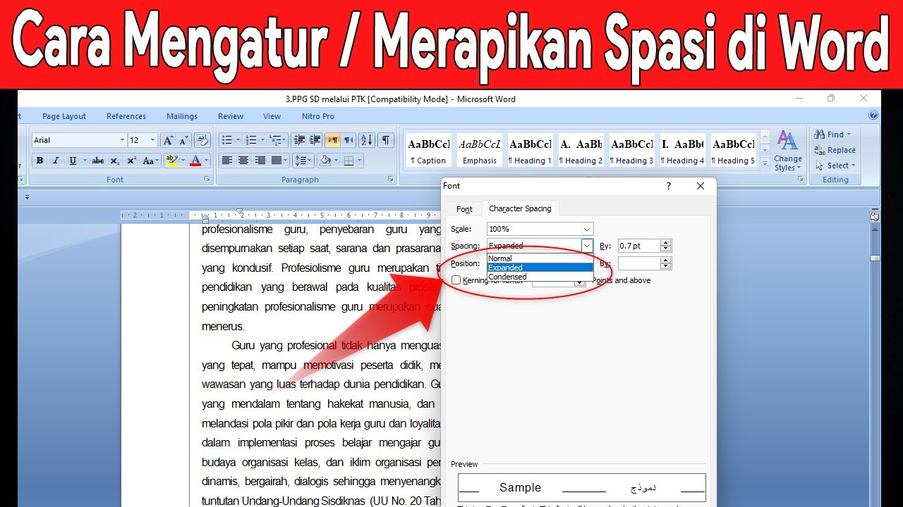 Akhirnya Terselesaikan! Cara Mengatur Spasi Antar Kata yang Berantakan di Word 2010