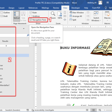 Cara Menampilkan Navigasi di Word yang Jarang Diketahui, Ternyata 3 Langkah Saja