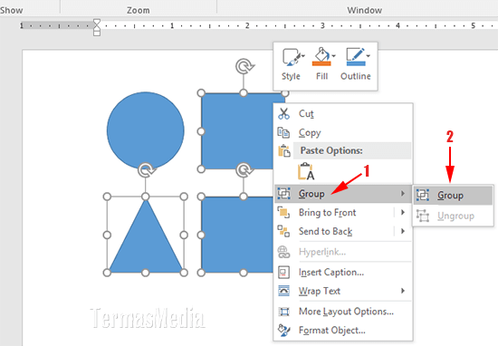 Jangan Salah Lagi! 3 Cara Group Gambar di Word yang Benar untuk Pemula