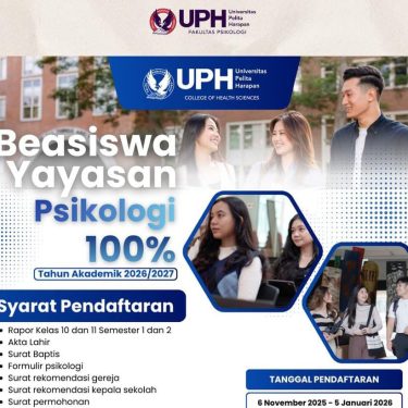 5 Fakta Mengejutkan Beasiswa UPH dari 1405 Mahasiswa Pemimpin Masa Depan