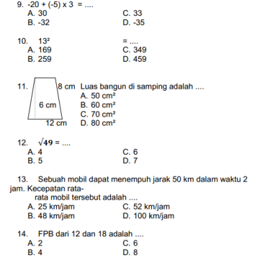 5 Rahasia Sukses Mengerjakan Soal Kelas 9 Semester 1 yang Wajib Kamu Tahu