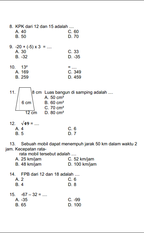 5 Rahasia Sukses Mengerjakan Soal Kelas 9 Semester 1 yang Wajib Kamu Tahu