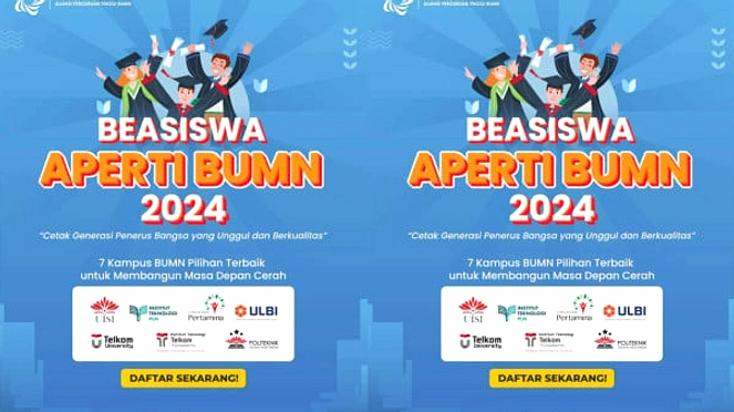 Beasiswa Aperti BUMN 2026 Mahasiswa Baru Bisa Mendaftar Bisik id