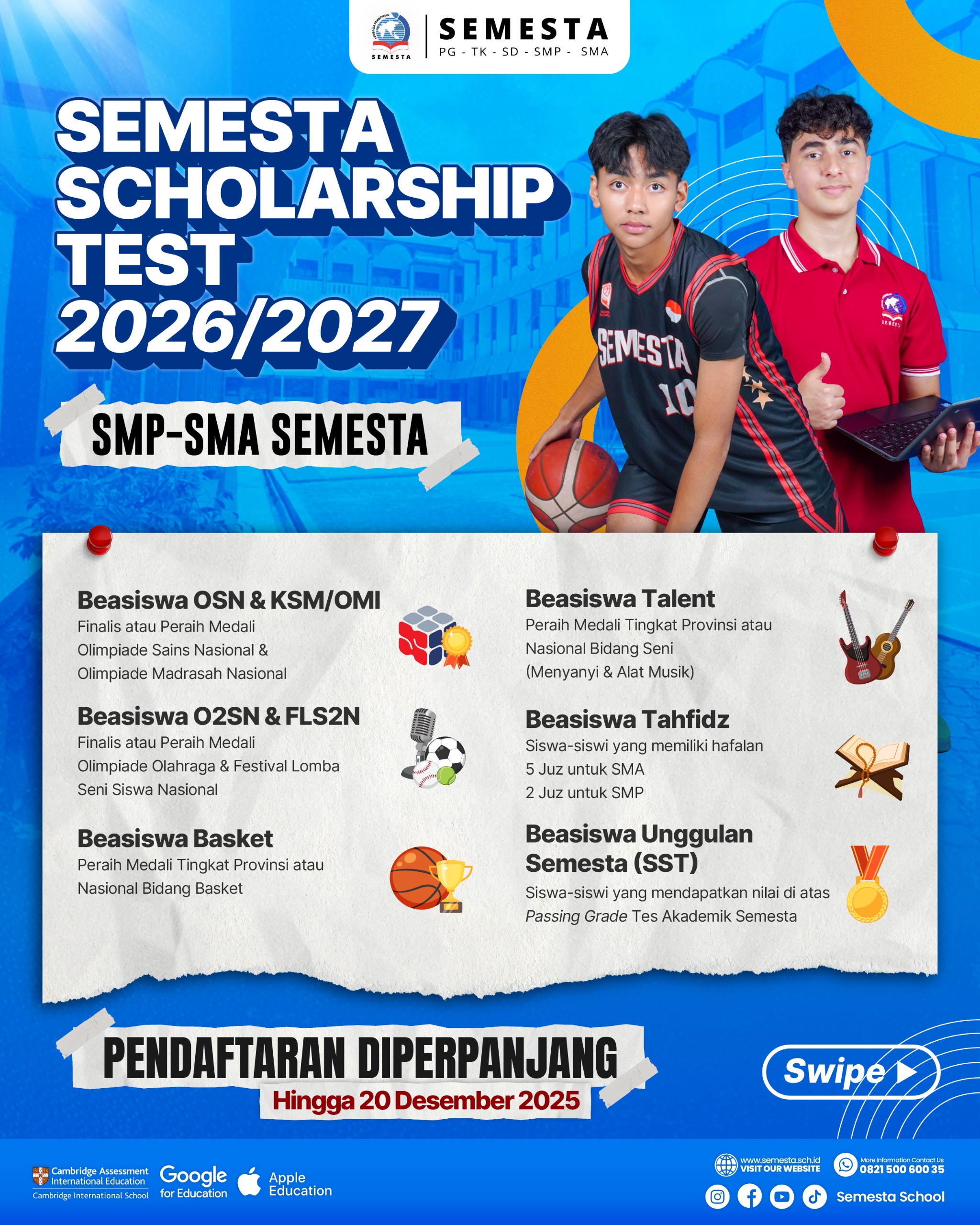 Ternyata 10 Boarding School Terbaik di Indonesia Bisa Kamu Masuki Lewat Beasiswa Semesta