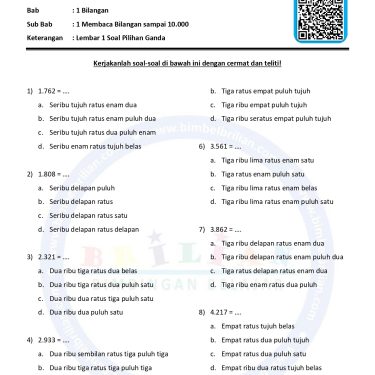 Akhirnya Tersedia! Download Soal PAS Kelas 4 SD Kurikulum 2013 Lengkap dengan Kunci Jawaban Siap Cetak