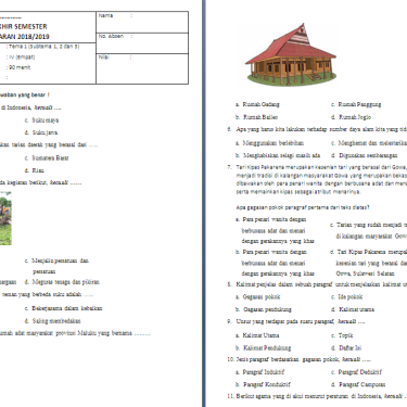 Download Soal PAS Kelas 4 SD Tema 1 Ternyata Semudah Ini, Wajib Tahu 3 Sumber Terbaiknya