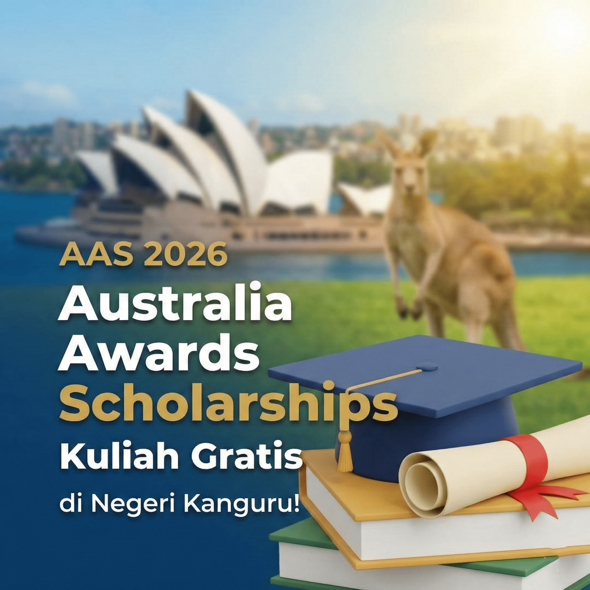 Syarat Lengkap Beasiswa AAS Australia Awards 2026 Kuliah Gratis di