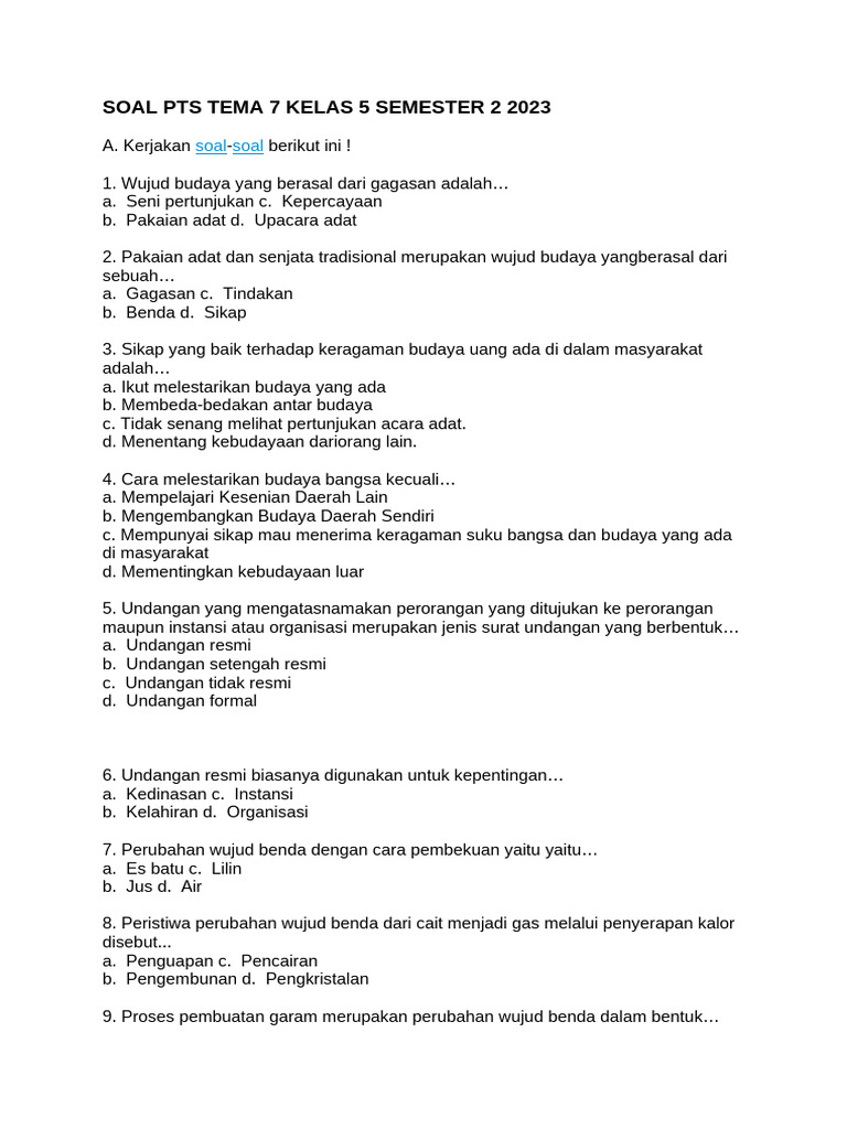 Rahasia Jawaban Soal Tema 7 Kelas 5 Subtema 3 Site Elfadli.xyz yang Wajib Kamu Tahu