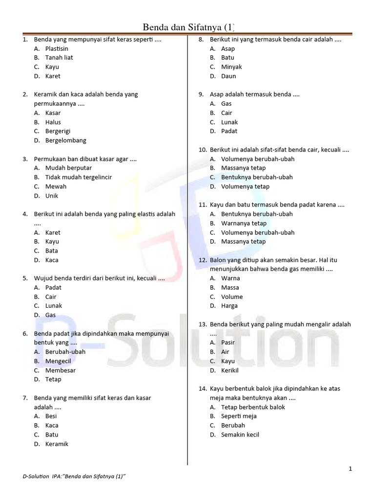 Rahasia Skor Sempurna dengan Latihan Soal IPA Kelas 3 Semester 2 Kurikulum 2013 Terbaru