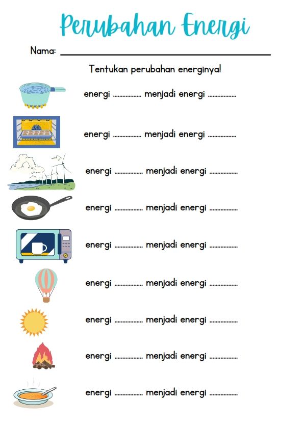 Ternyata Ini Kunci Sukses Latihan Soal IPA Energi Kelas 1 SD Semester 2 Agar Nilai Tinggi